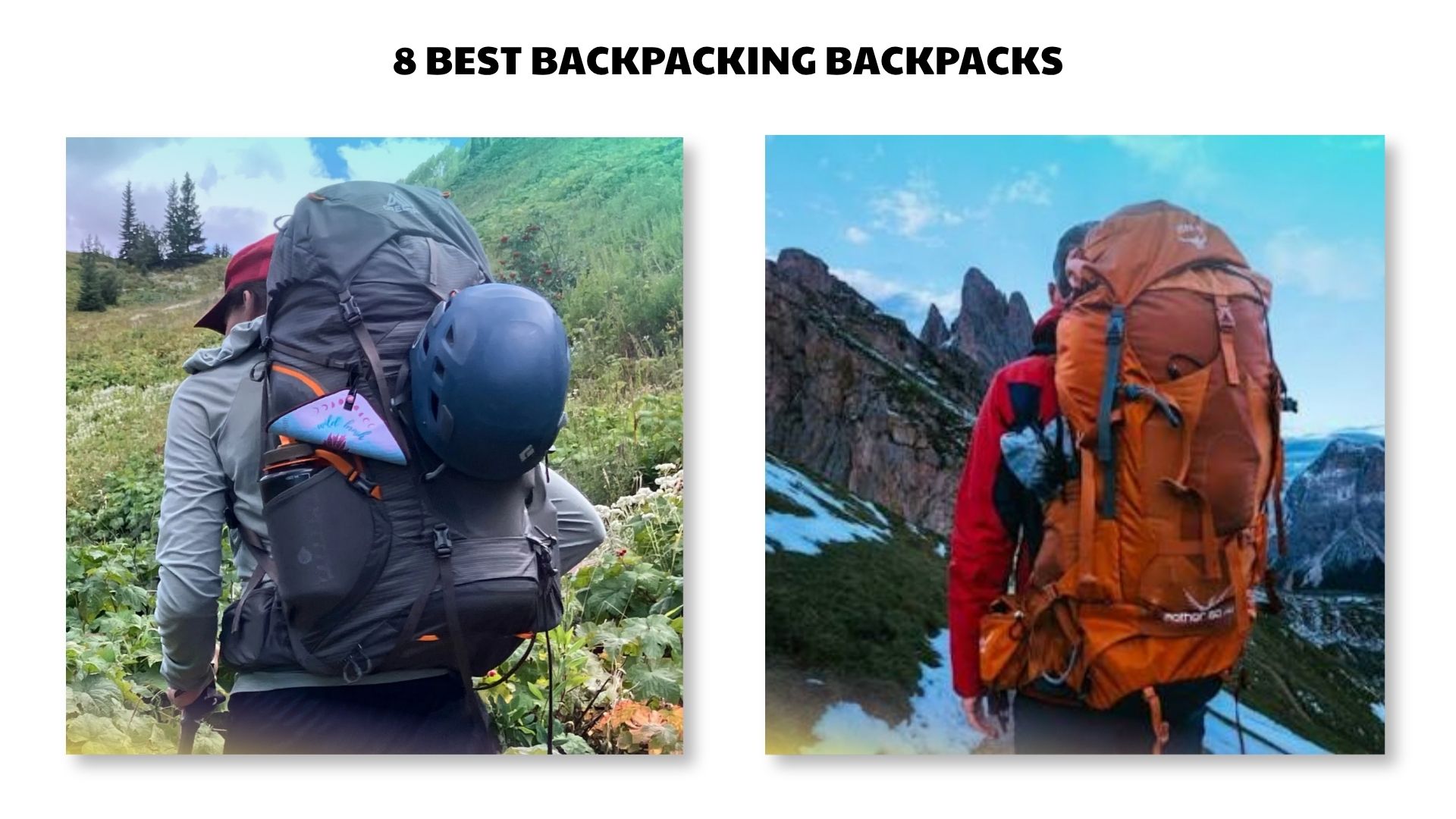 8 Best Backpacking Backpacks