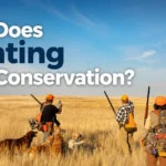 how does hunting help conservation