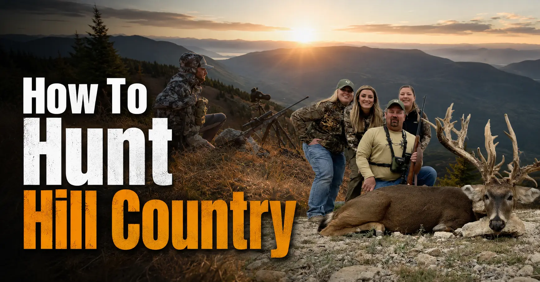how to hunt hill country