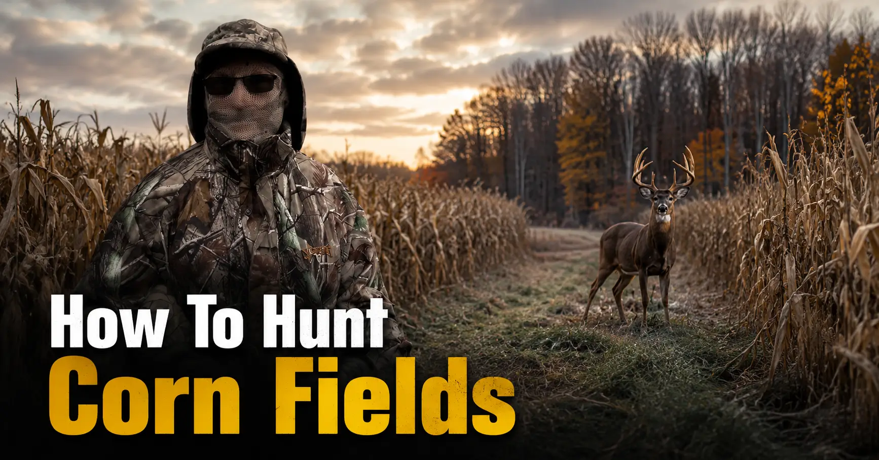 how to hunt corn fields