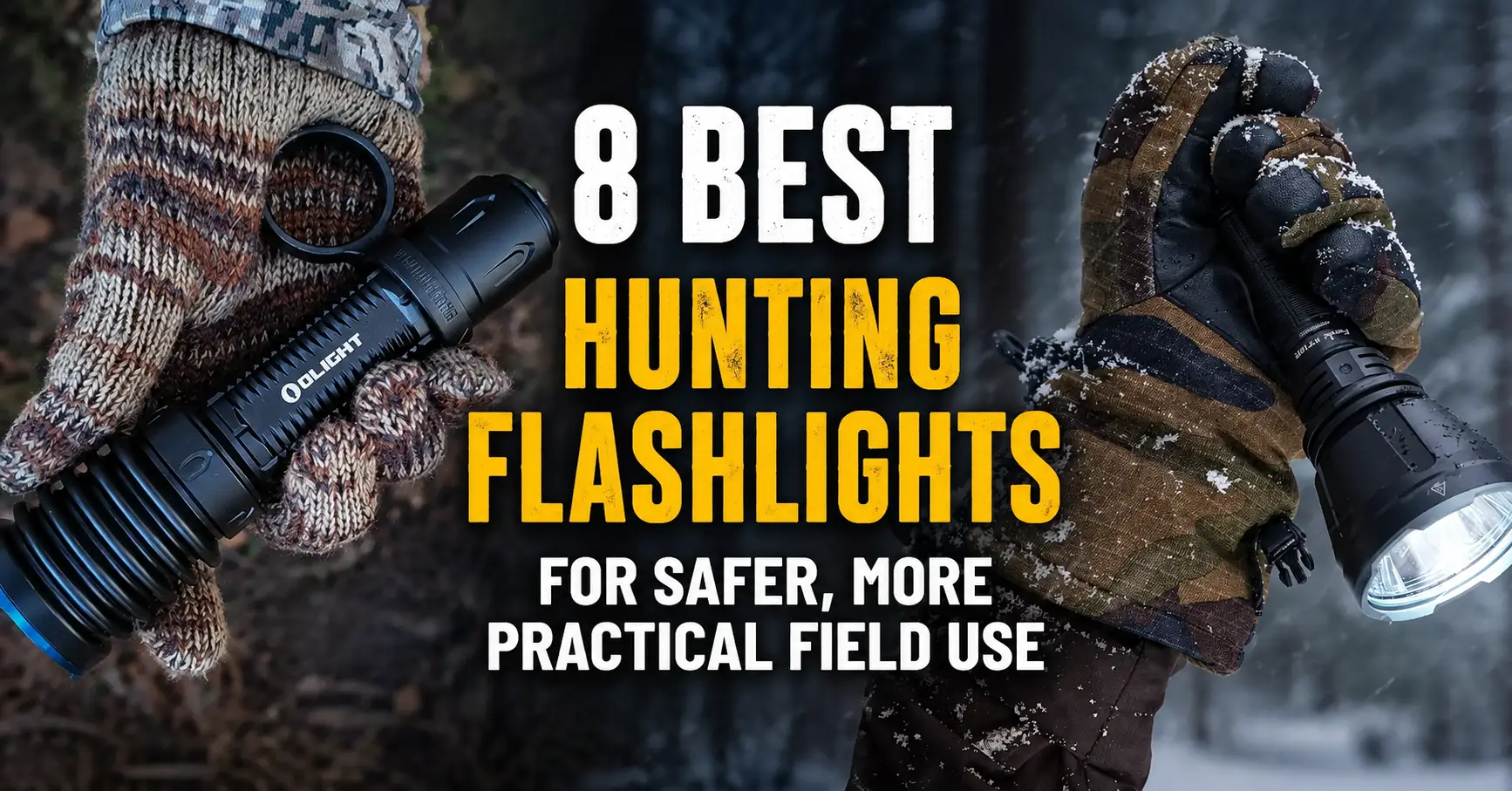 best hunting flashlight