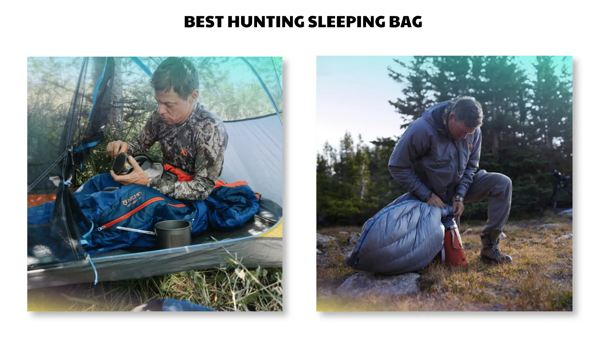 best hunting sleeping bag
