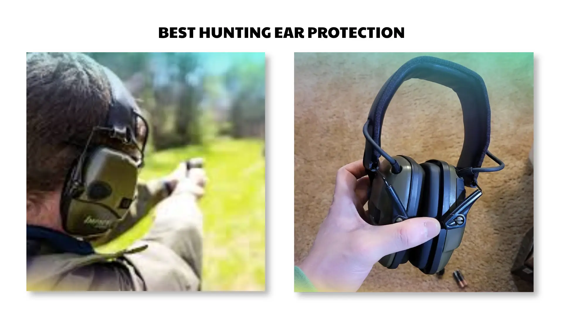 best hunting ear protection