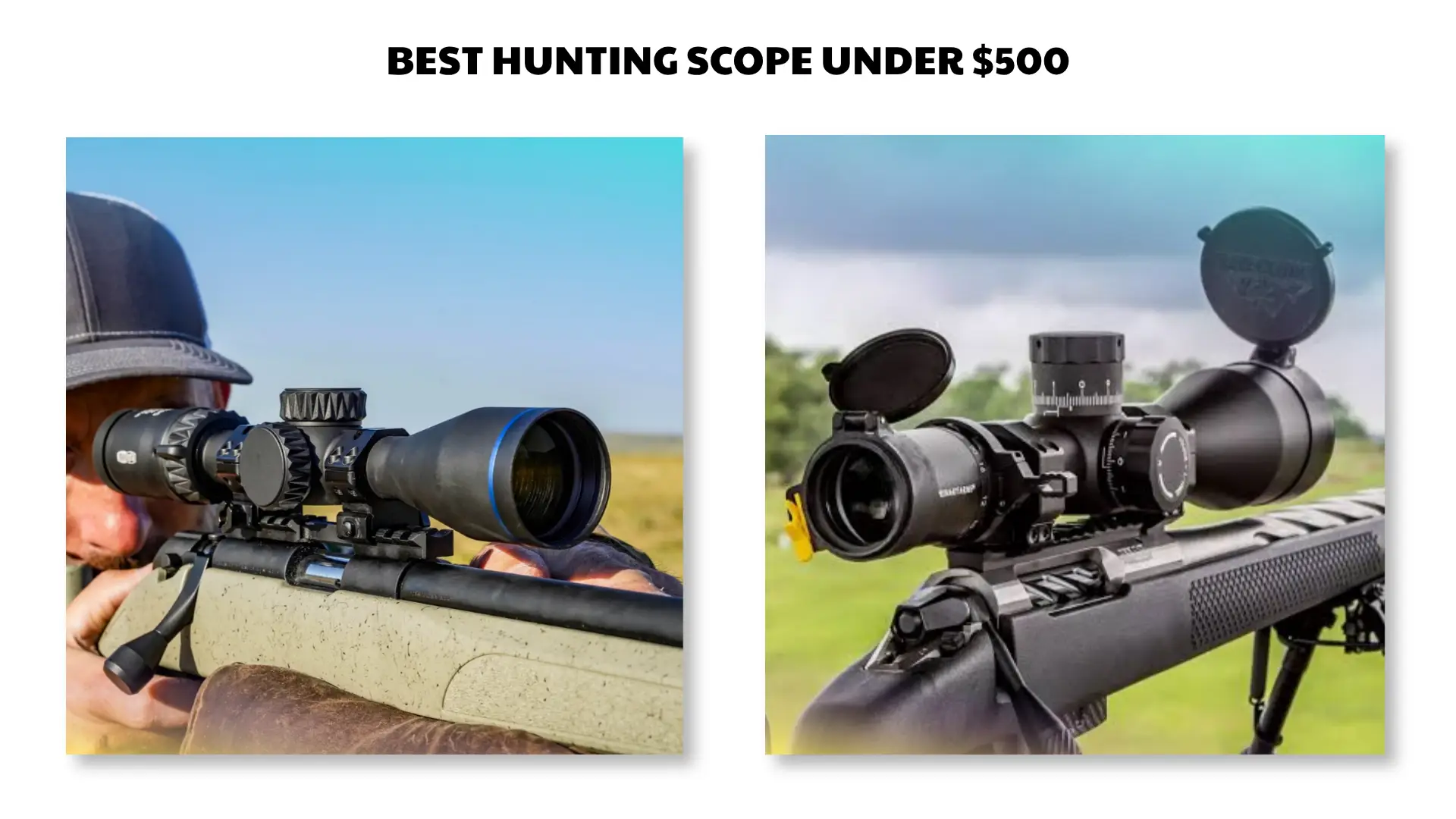 best hunting scope under $500
