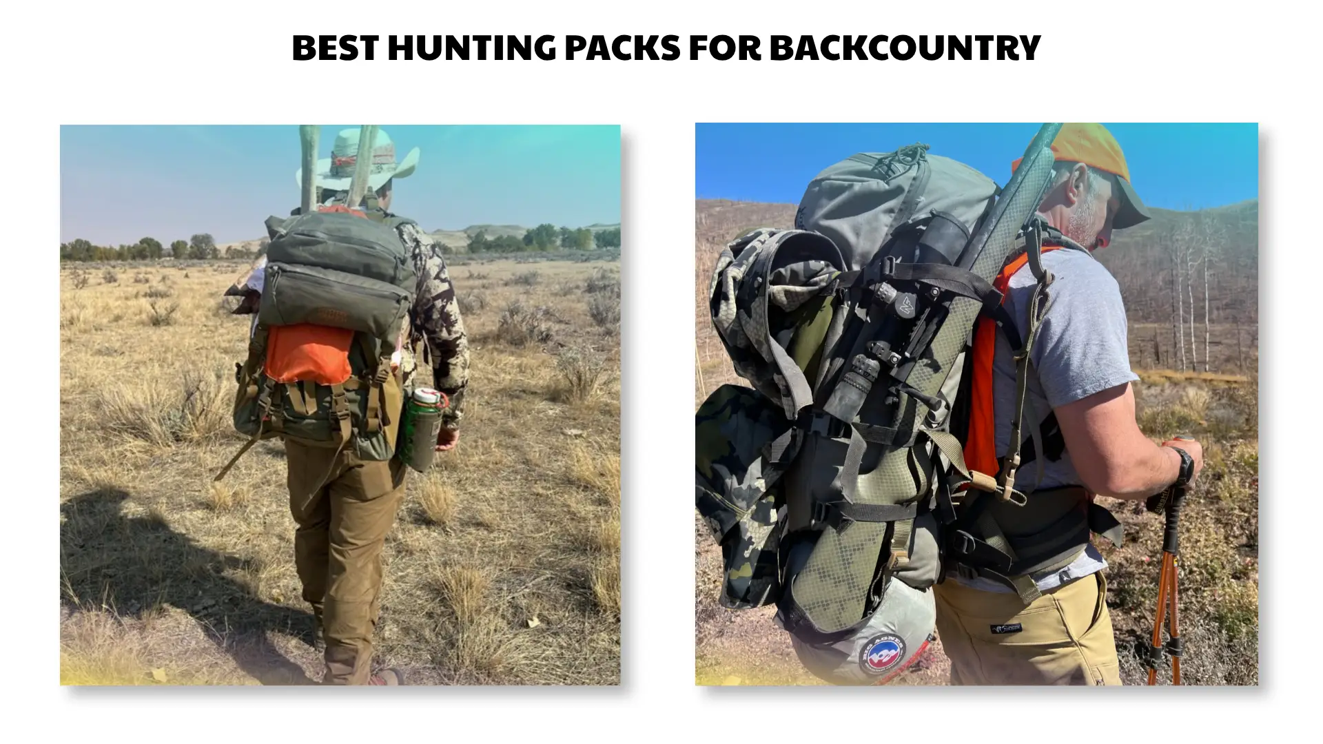 best hunting packs for backcountry