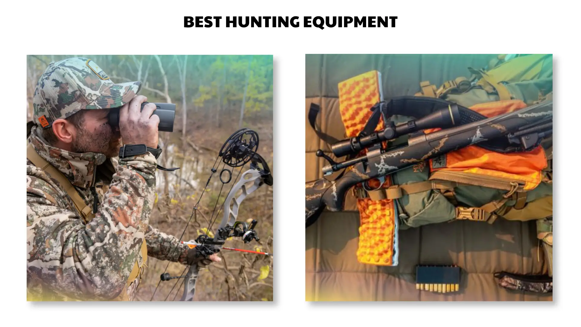 best hunting equipment
