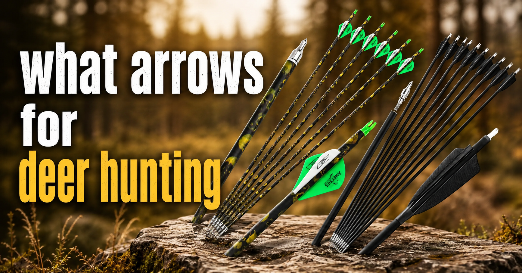what arrows for deer hunting