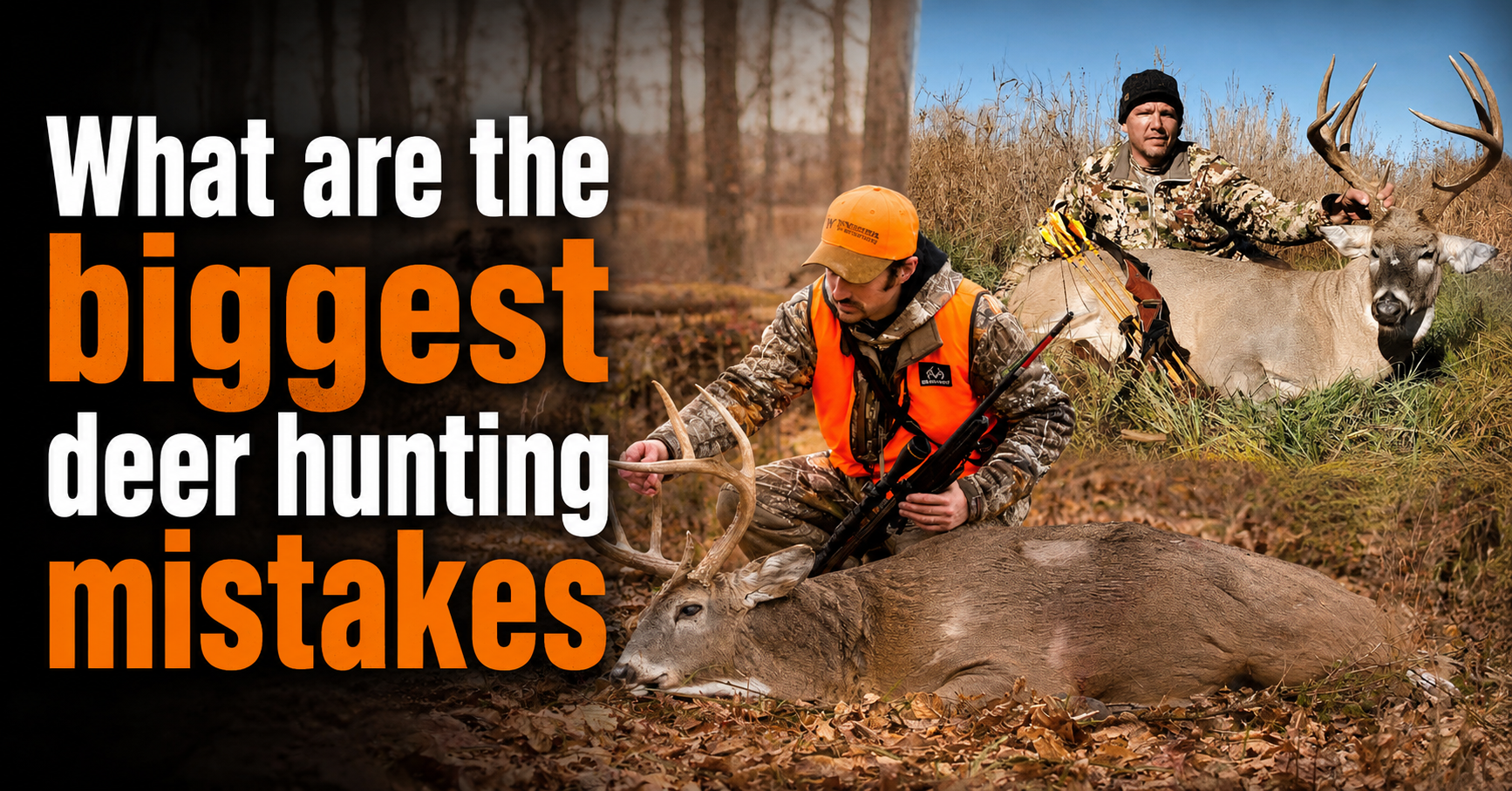what are the biggest deer hunting mistakes