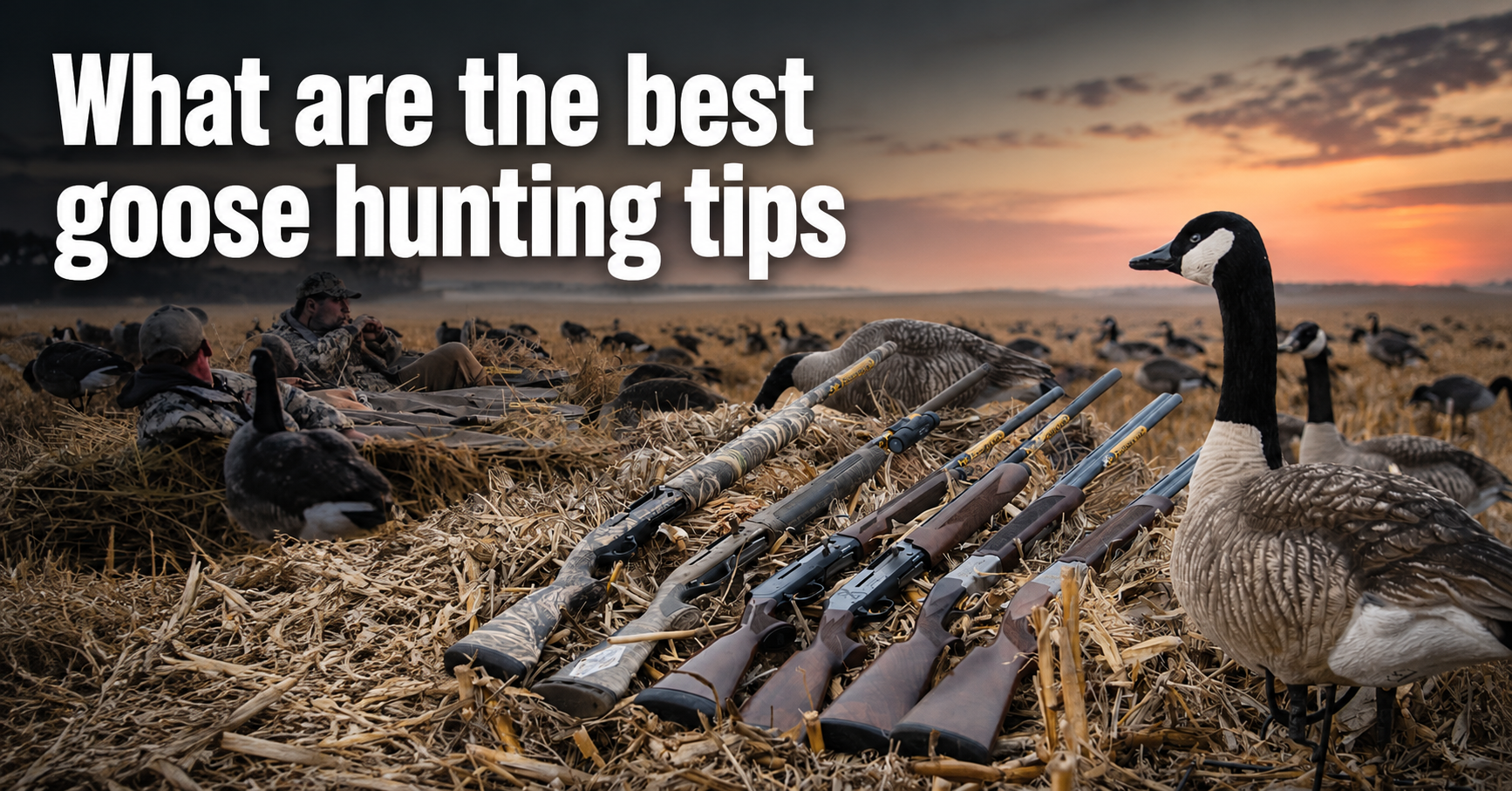 what are the best goose hunting tips