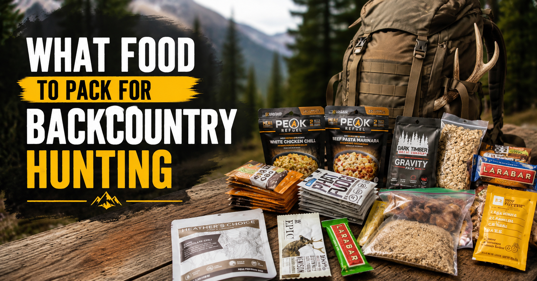 what-food-to-pack-for-backcountry-hunting