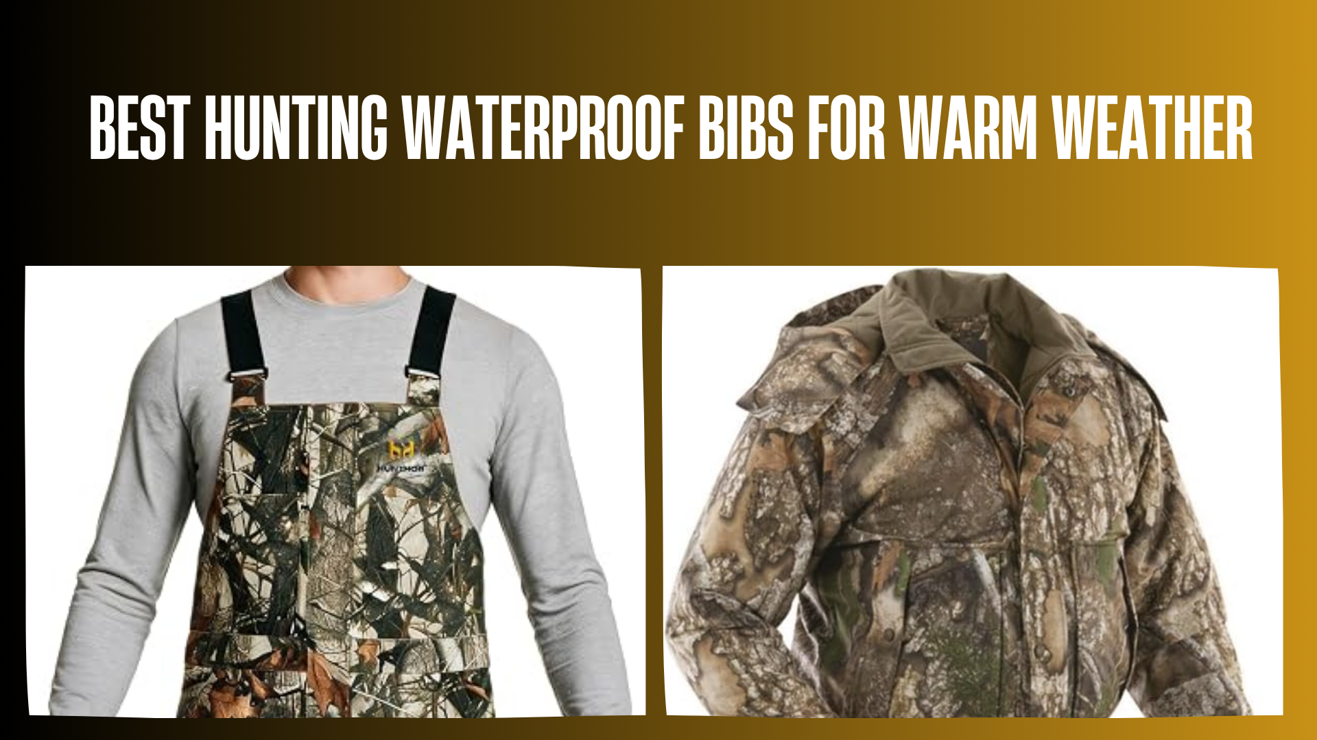 best-hunting-waterproof-bibs-for-warm-weather