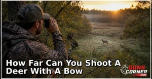 How Far Can You Shoot a Deer With a Bow?