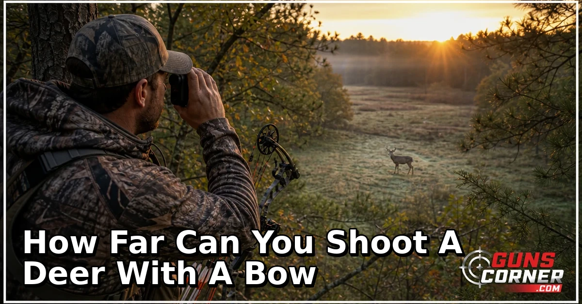 How Far Can You Shoot a Deer With a Bow?