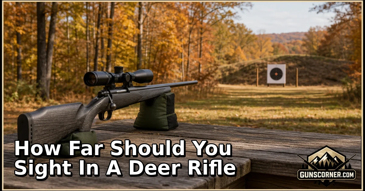How Far Should You Sight In a Deer Rifle?