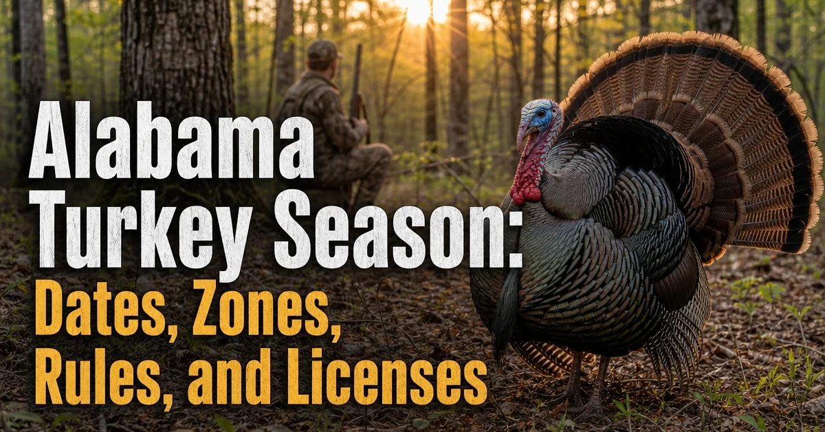 Alabama Turkey Season: Dates, Zones, Rules, and Licenses