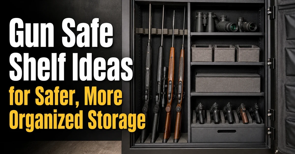 Gun Safe Shelf Ideas for Safer, More Organized Storage
