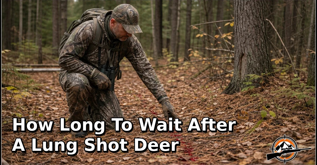 How Long to Wait After a Lung Shot Deer: A Safe Tracking Guide
