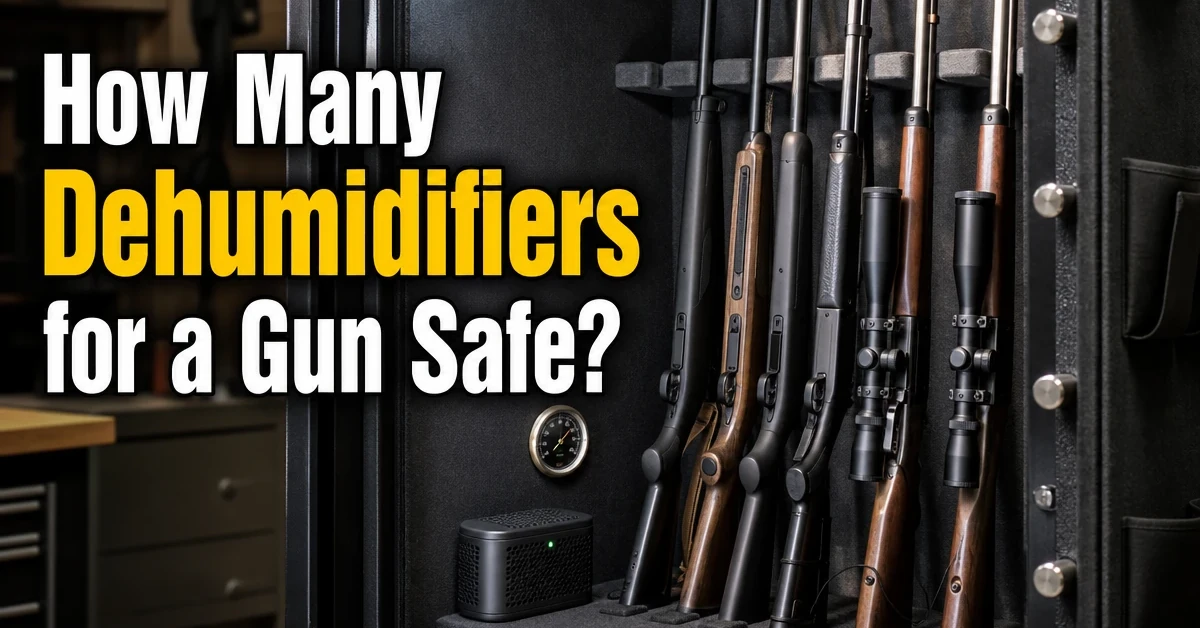 How Many Dehumidifiers for a Gun Safe?