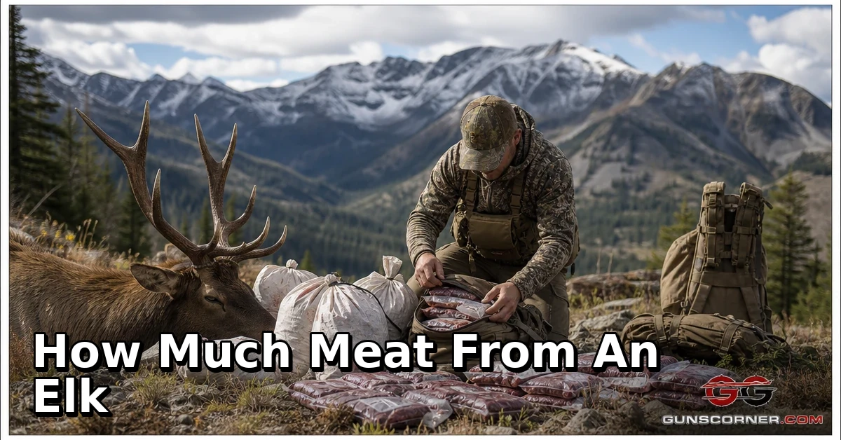 How Much Meat From an Elk? A Practical Hunter’s Guide