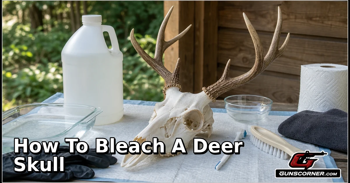 How to Bleach a Deer Skull: A Safe Step-by-Step Guide