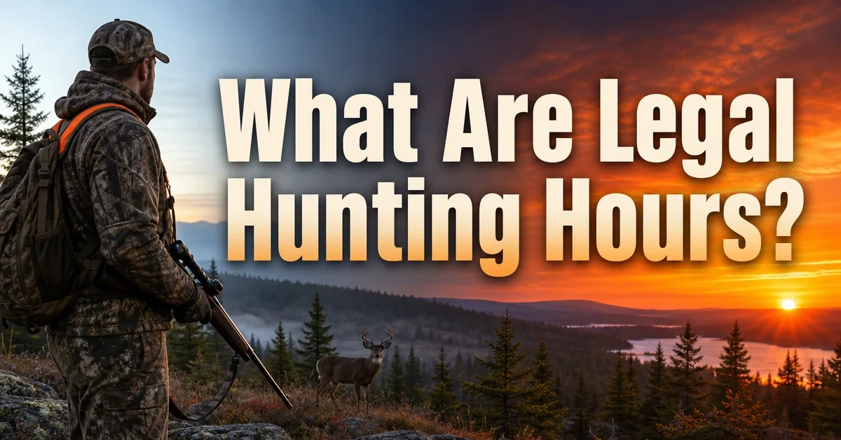 What Are Legal Hunting Hours?