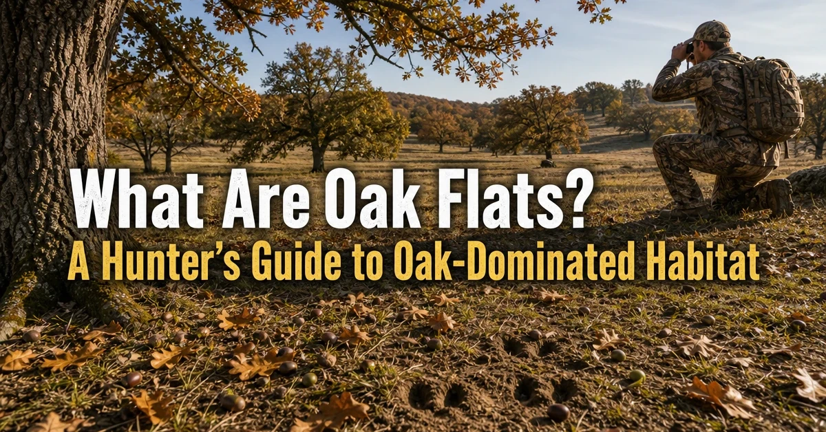 What Are Oak Flats? A Hunter’s Guide to Oak-Dominated Habitat
