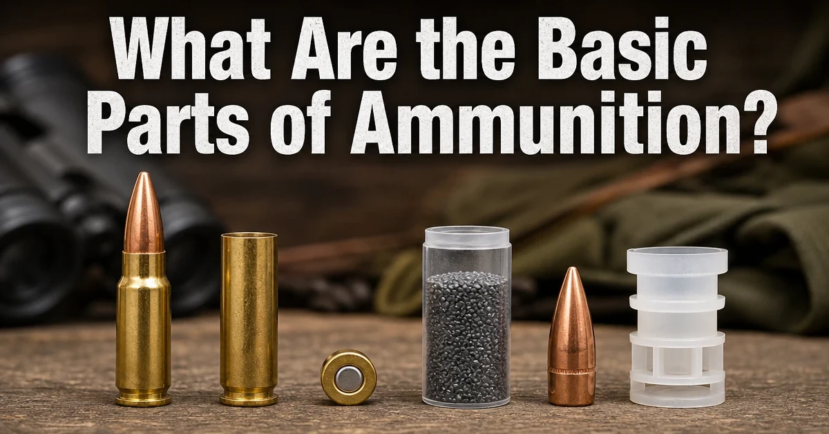 What Are the Basic Parts of Ammunition?