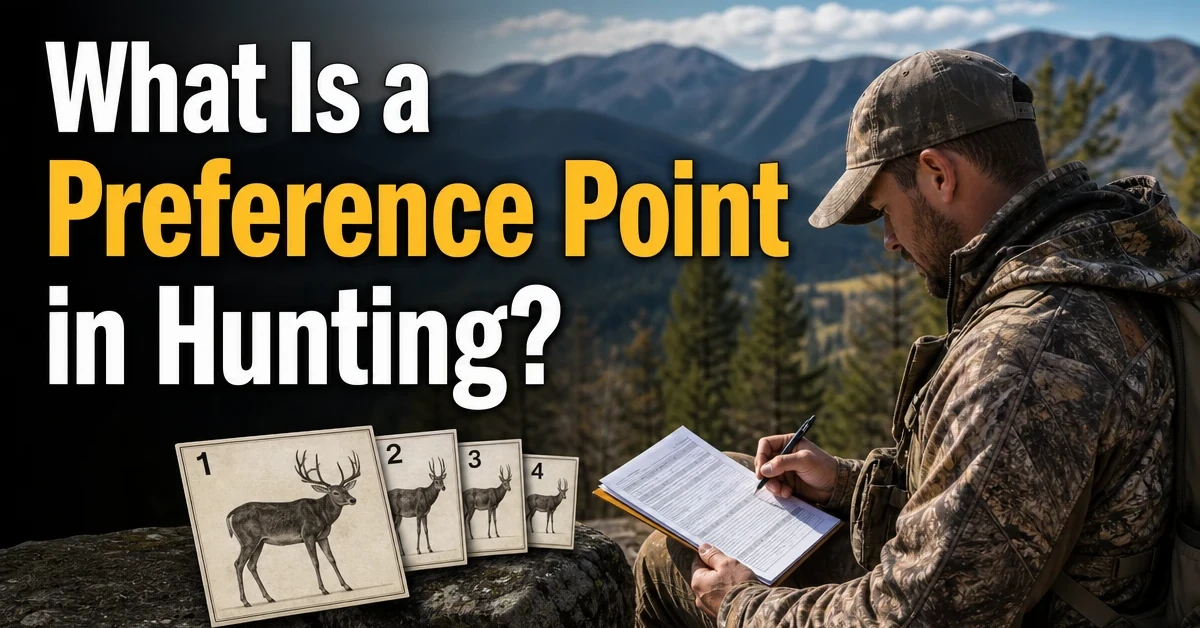 What Is a Preference Point in Hunting?