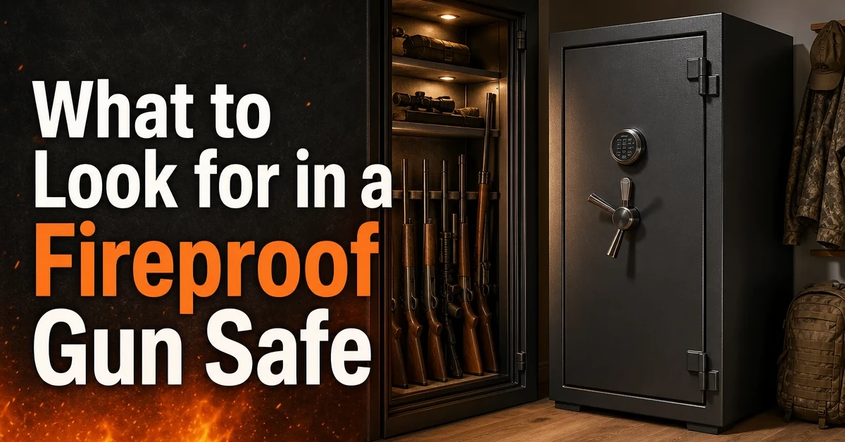 What to Look for in a Fireproof Gun Safe