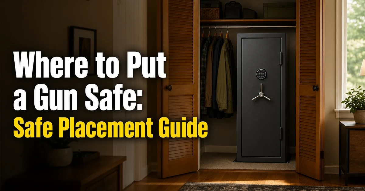 Where to Put a Gun Safe: Safe Placement Guide