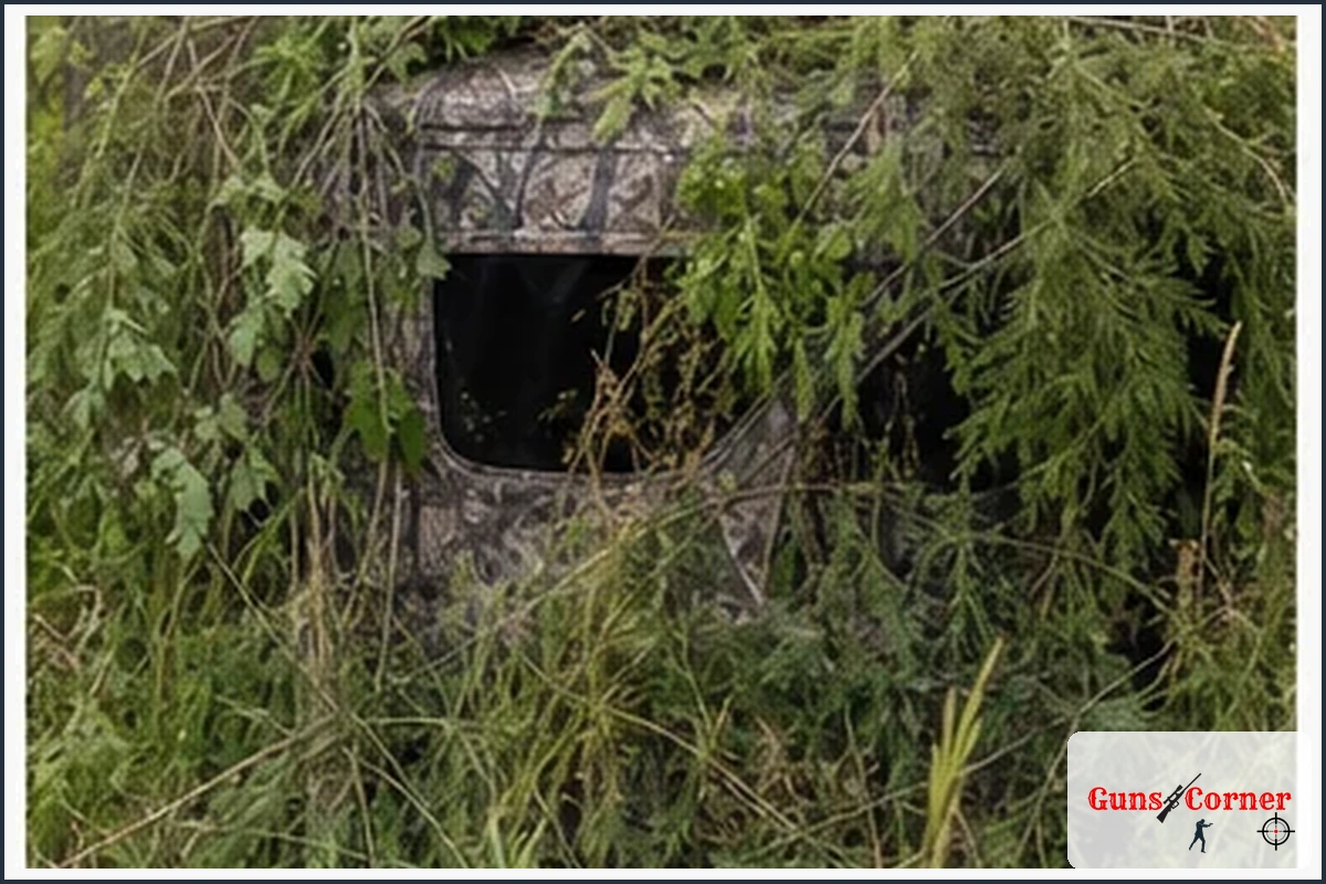 What It Means to Brush In a Ground Blind