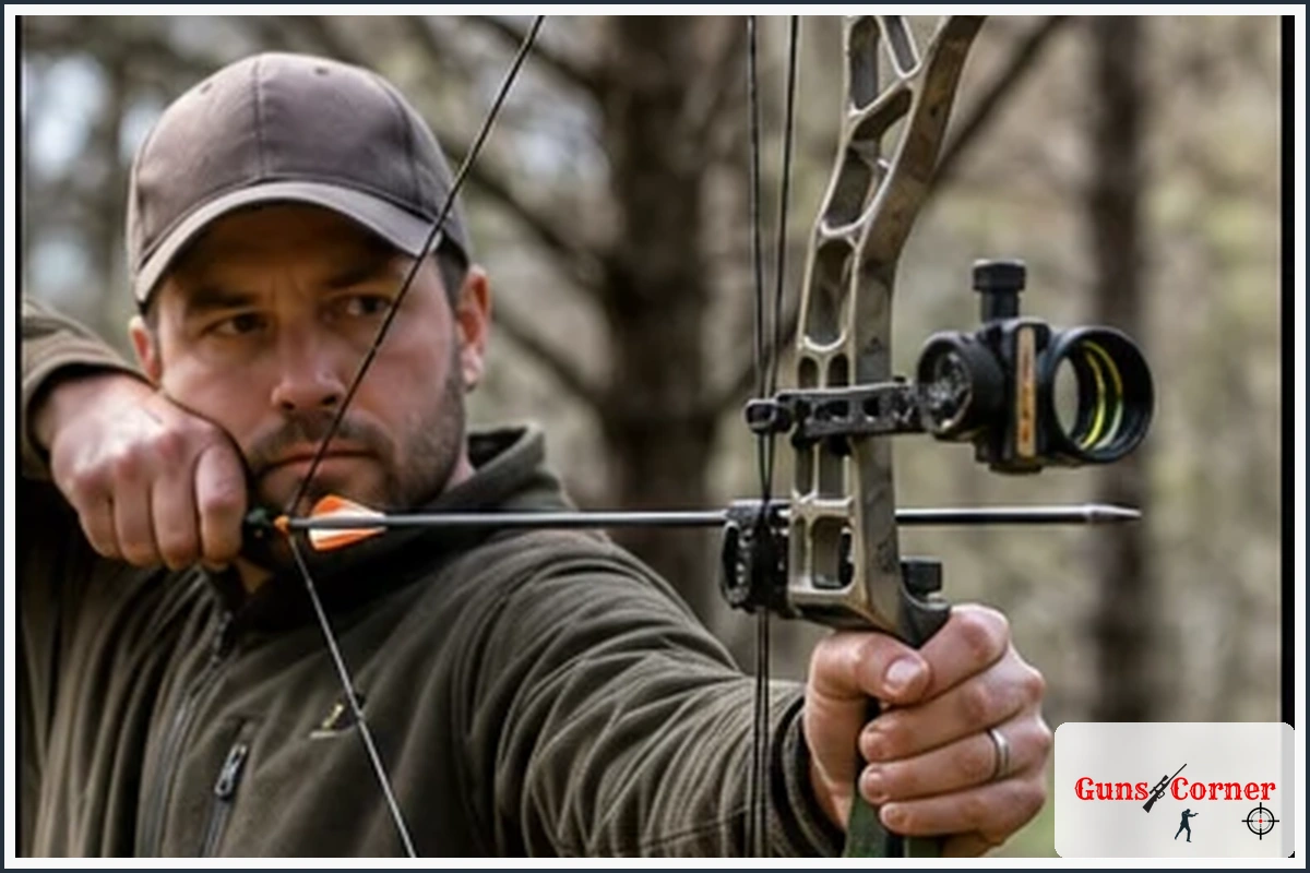 1. A properly fitted compound bow