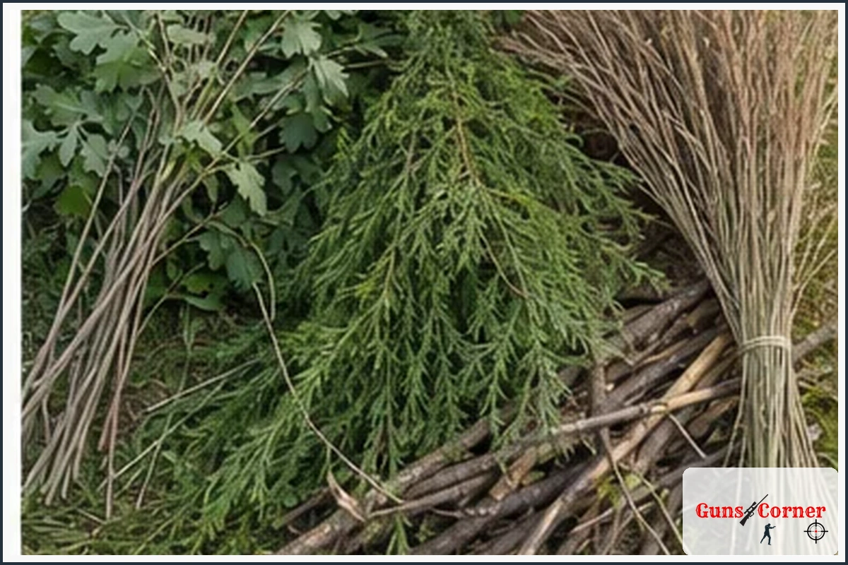 Ground Blind Brushing Materials