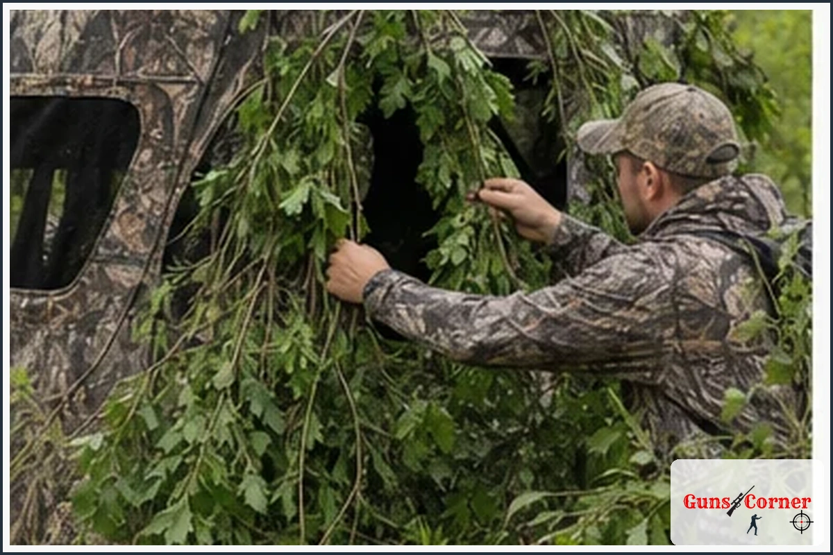 How to Brush In a Ground Blind Step by Step