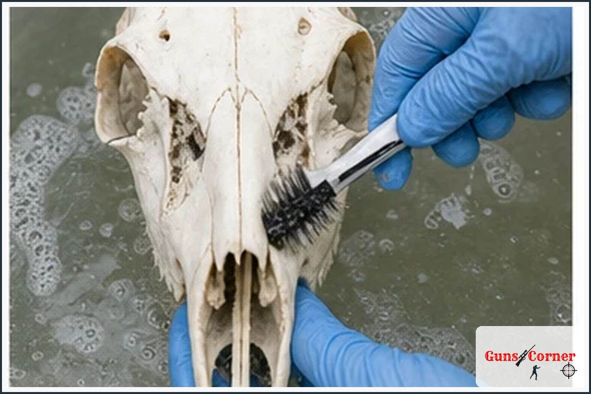 Step 4: Clean the Skull Carefully
